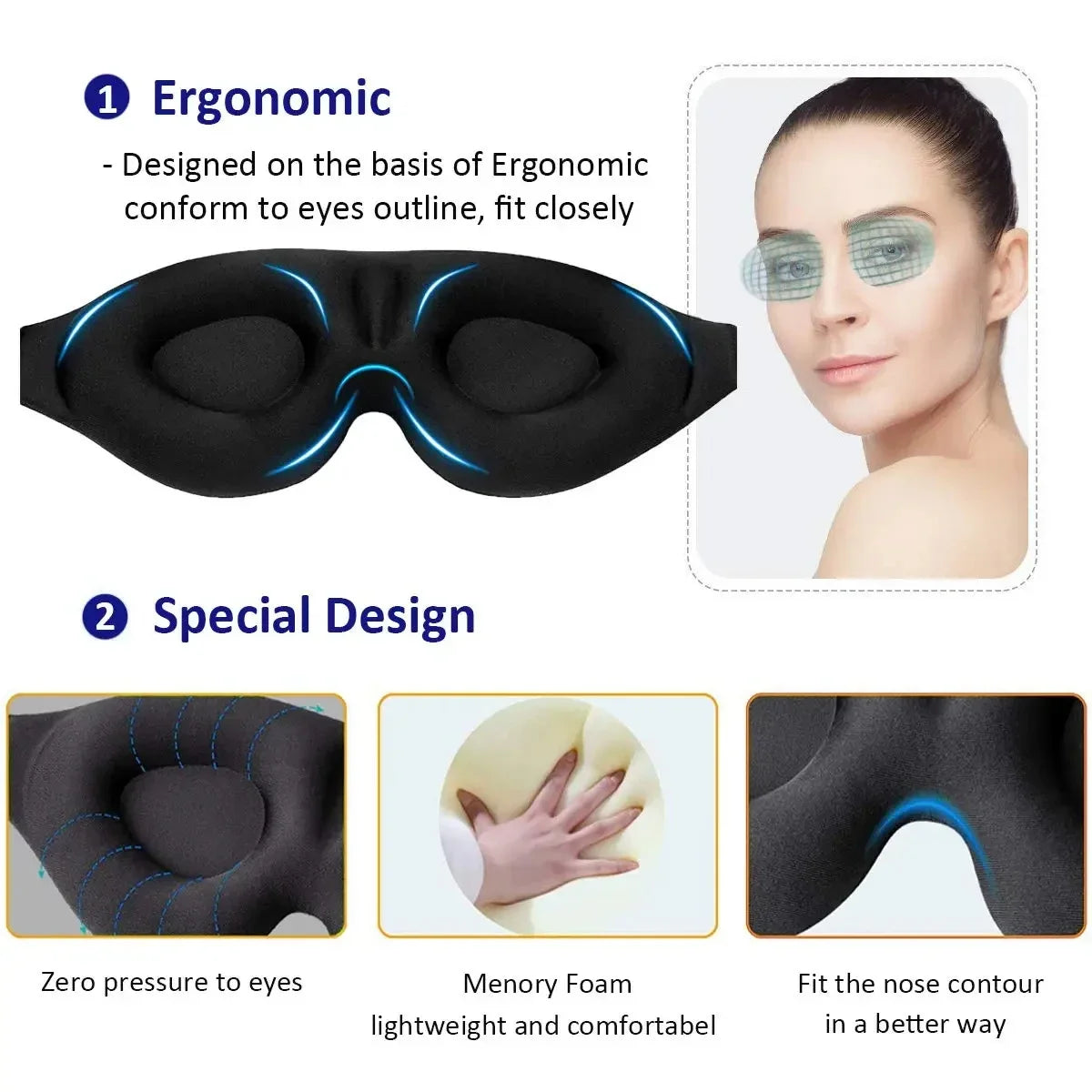 Noxalis Classic Sleep Mask
